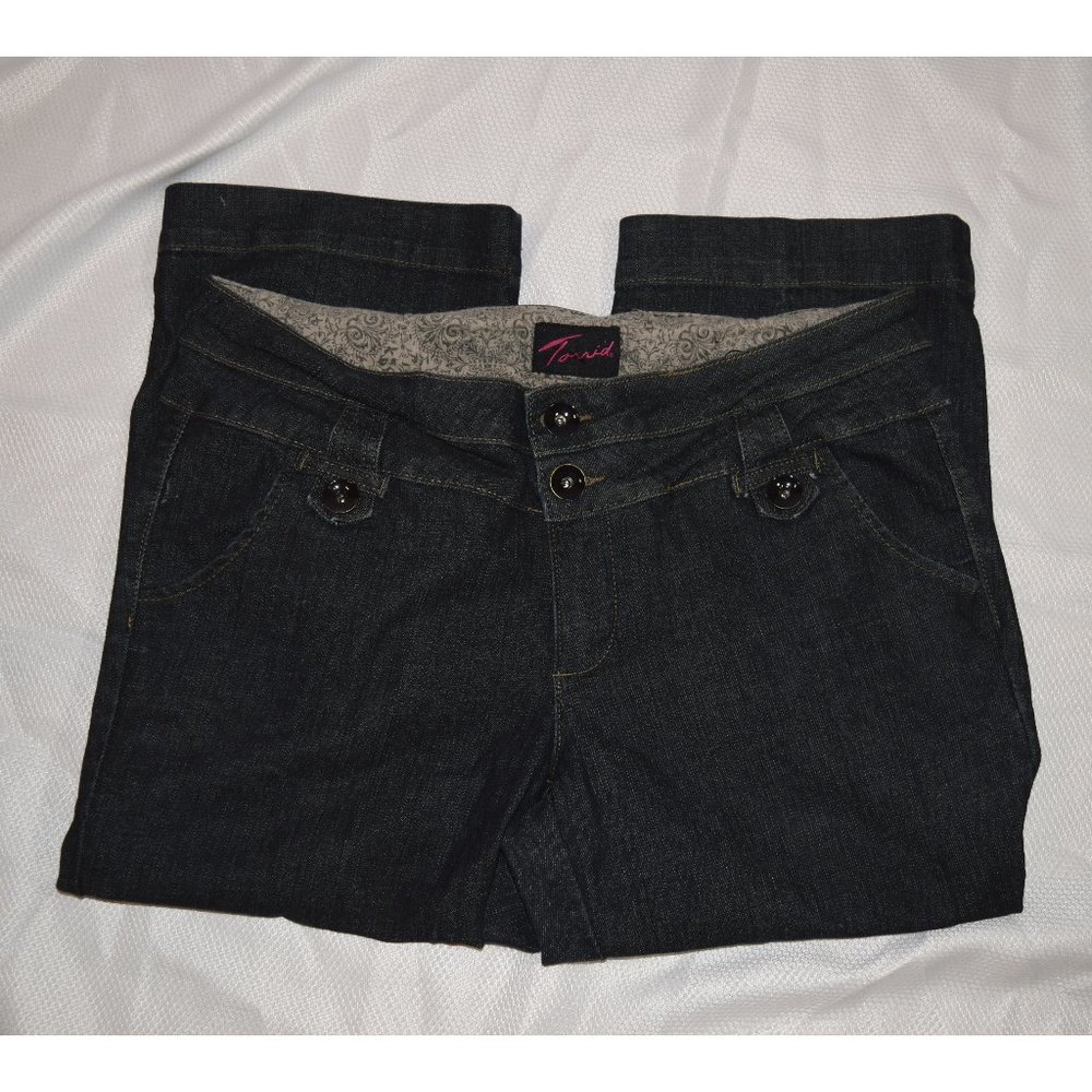 Torrid Denim, crop pants (size 16)